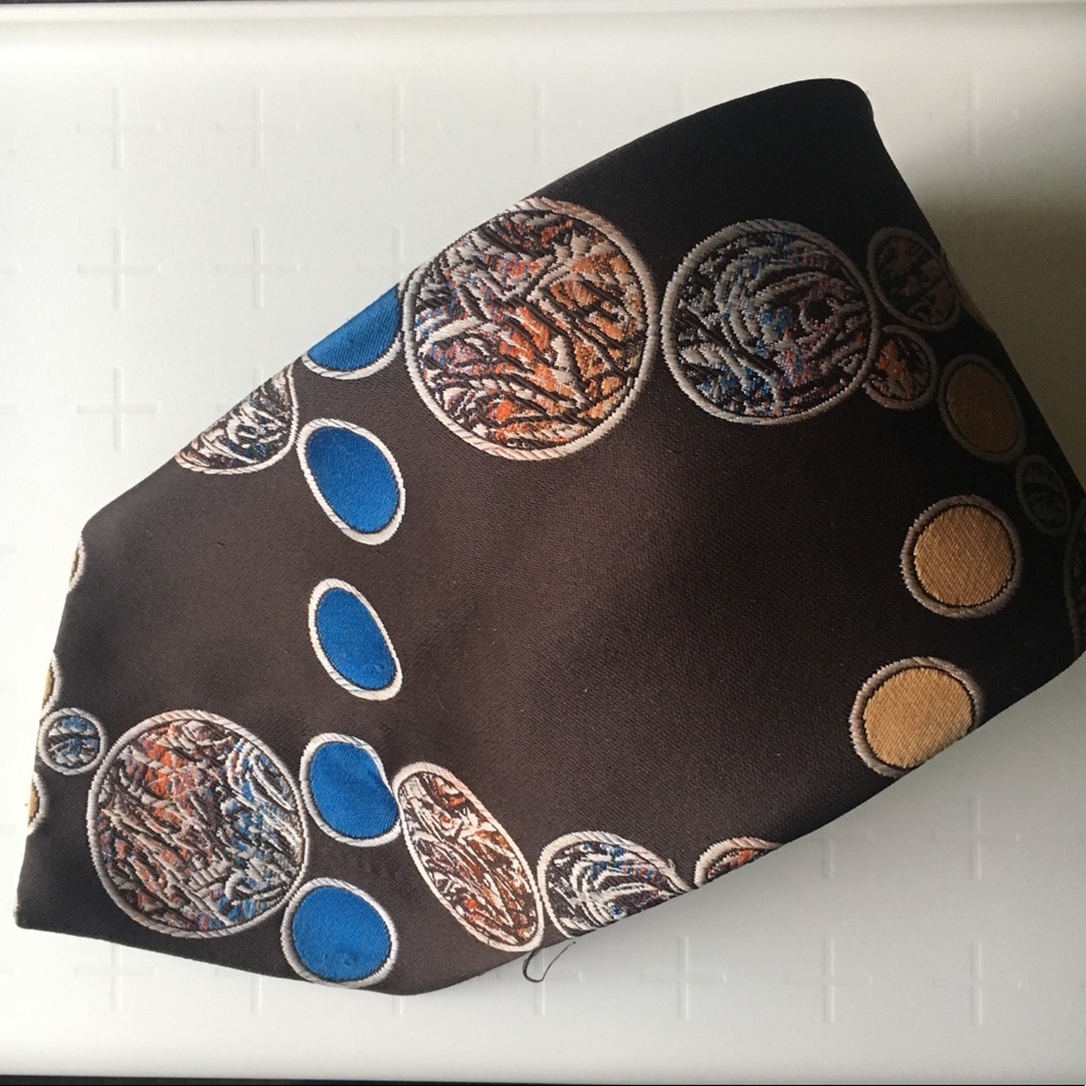 Vintage Liebert psychedelic print tie